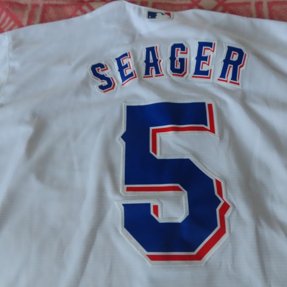 L - Corey Seager Texas Rangers Nike Jersey inaugural season 2020 - Picture 7 of 9